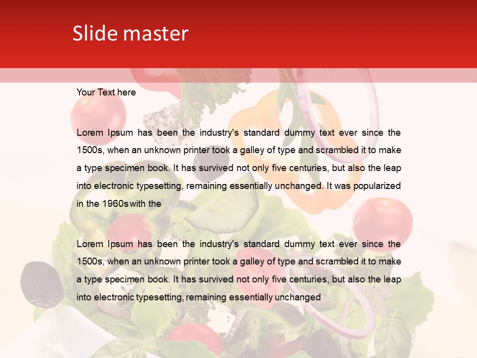 Curl Carrot Vitamin PowerPoint Template