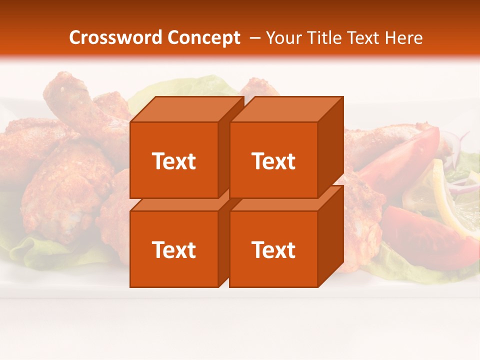 Dish Group Healthy PowerPoint Template