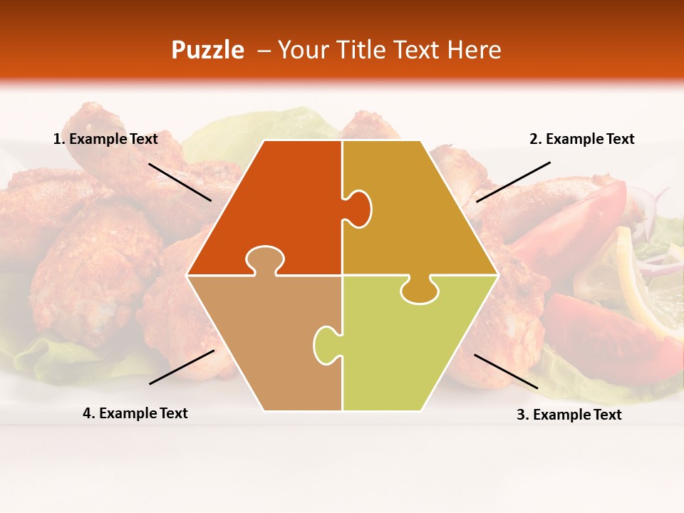 Dish Group Healthy PowerPoint Template