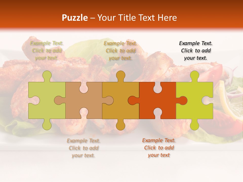 Dish Group Healthy PowerPoint Template