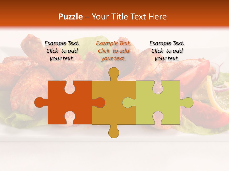 Dish Group Healthy PowerPoint Template