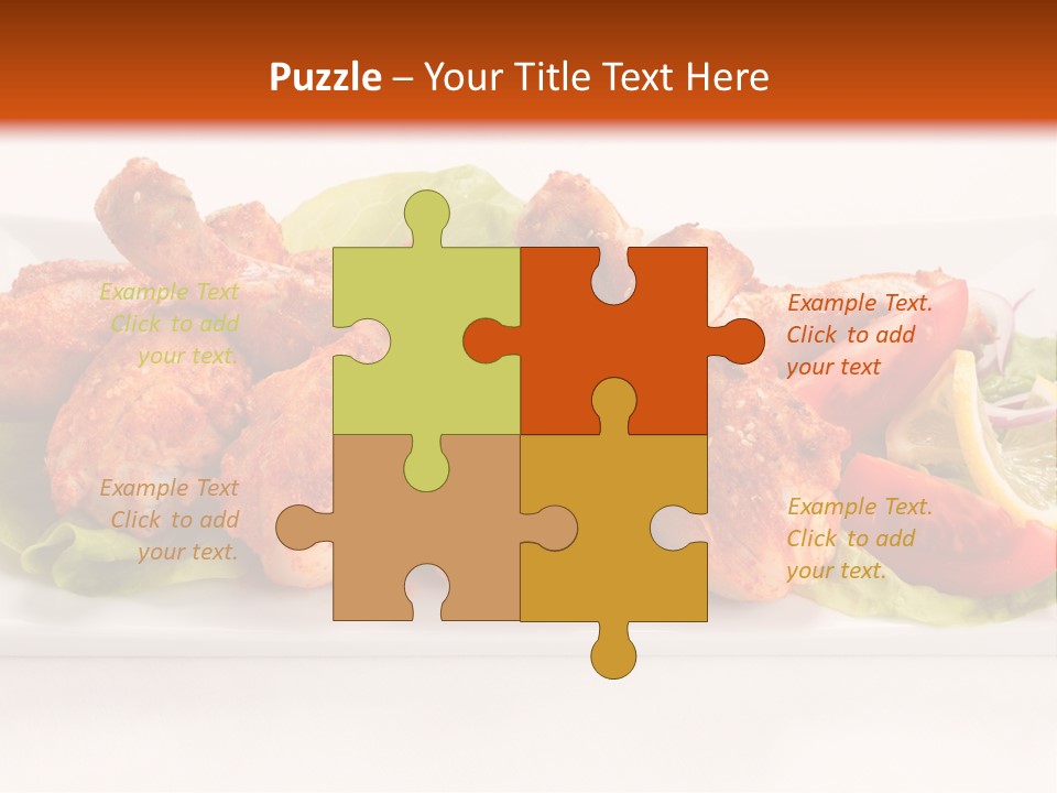 Dish Group Healthy PowerPoint Template