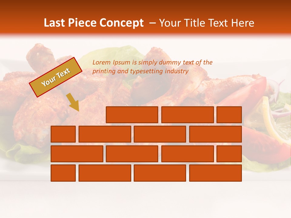Dish Group Healthy PowerPoint Template