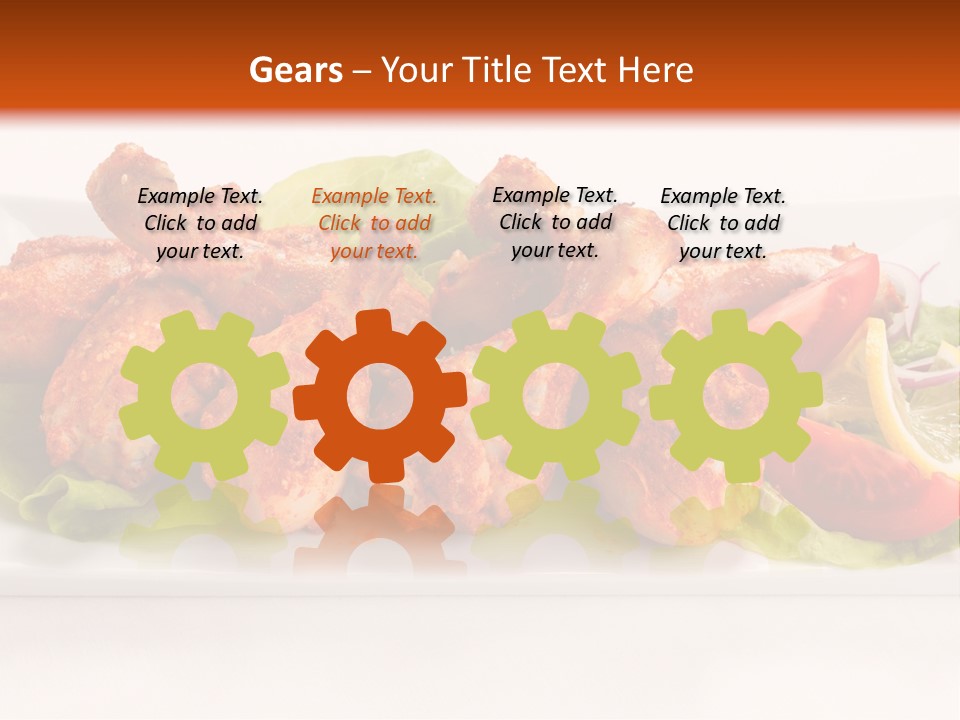 Dish Group Healthy PowerPoint Template