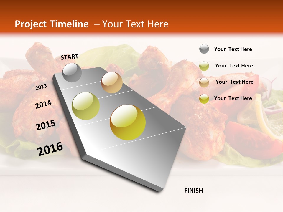 Dish Group Healthy PowerPoint Template