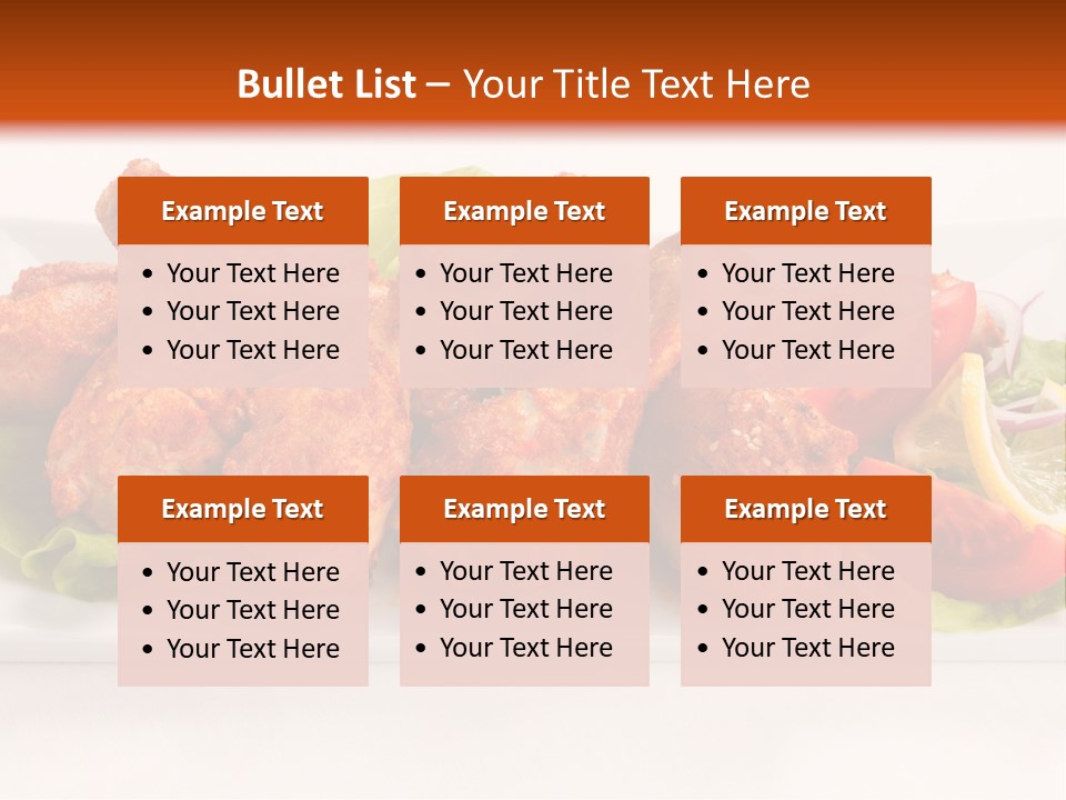 Dish Group Healthy PowerPoint Template