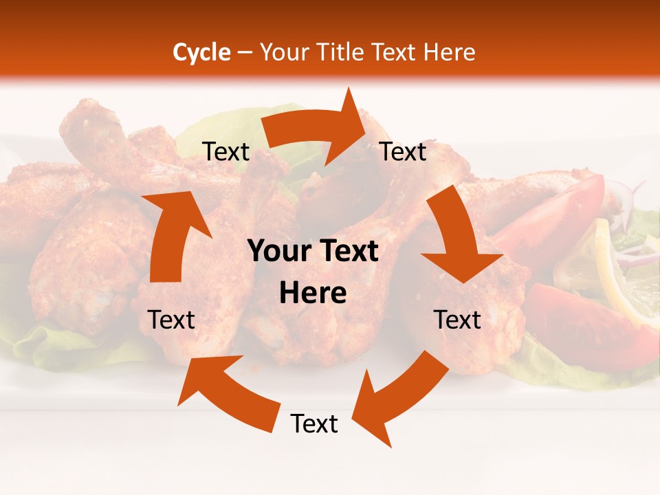 Dish Group Healthy PowerPoint Template