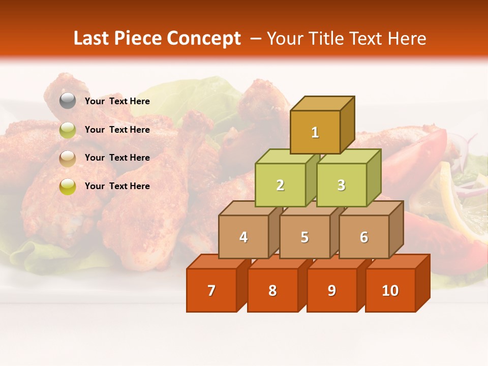 Dish Group Healthy PowerPoint Template