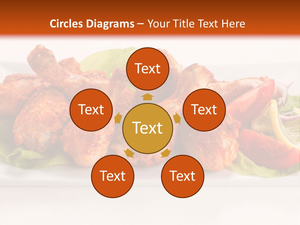 Dish Group Healthy PowerPoint Template