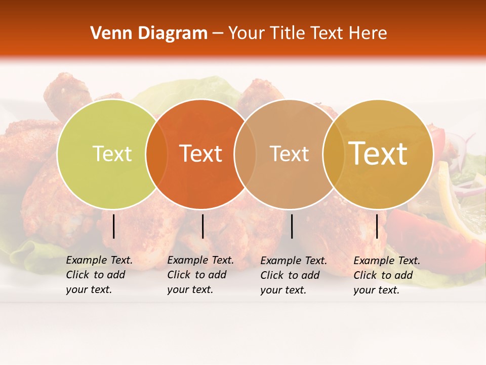 Dish Group Healthy PowerPoint Template