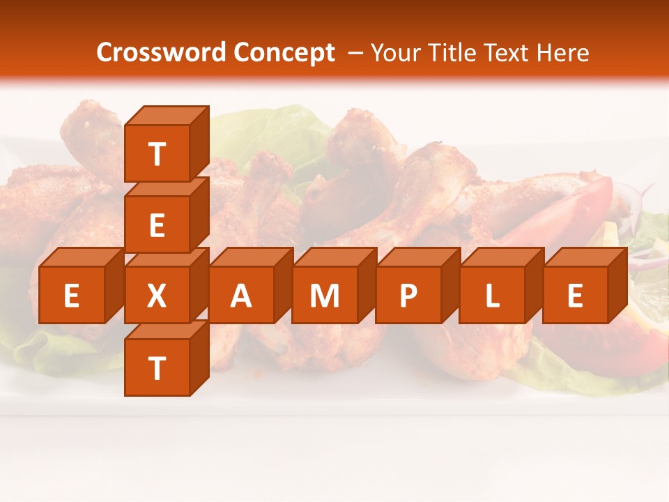 Dish Group Healthy PowerPoint Template