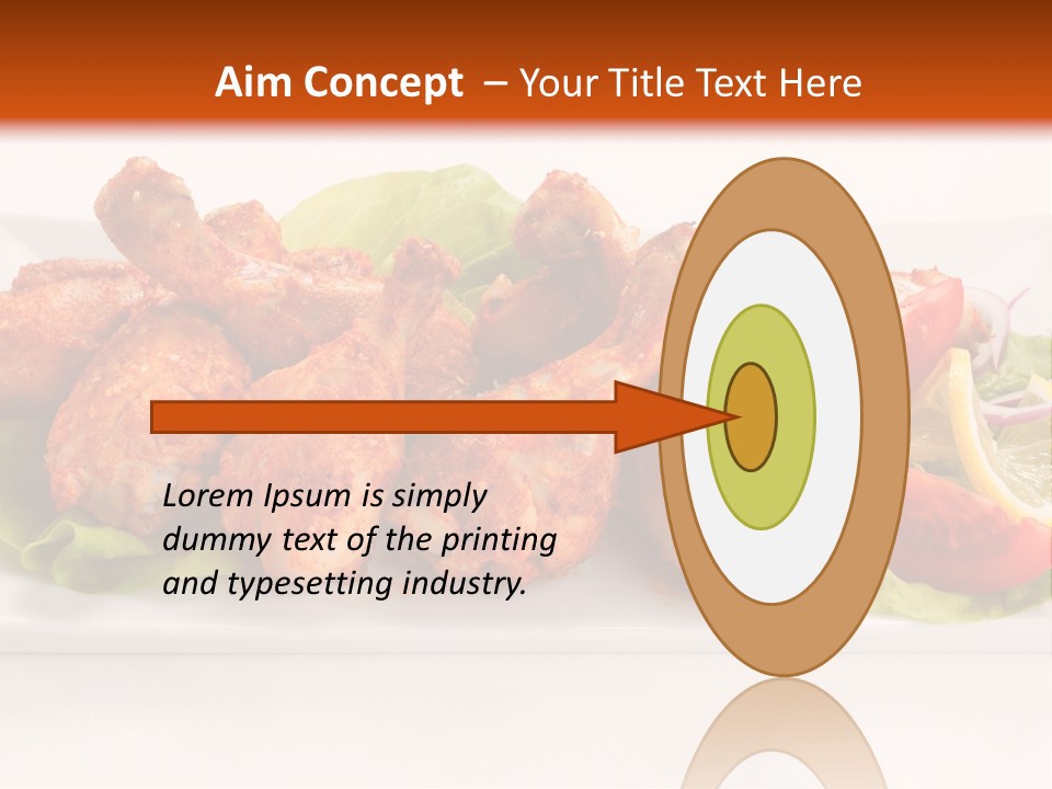 Dish Group Healthy PowerPoint Template