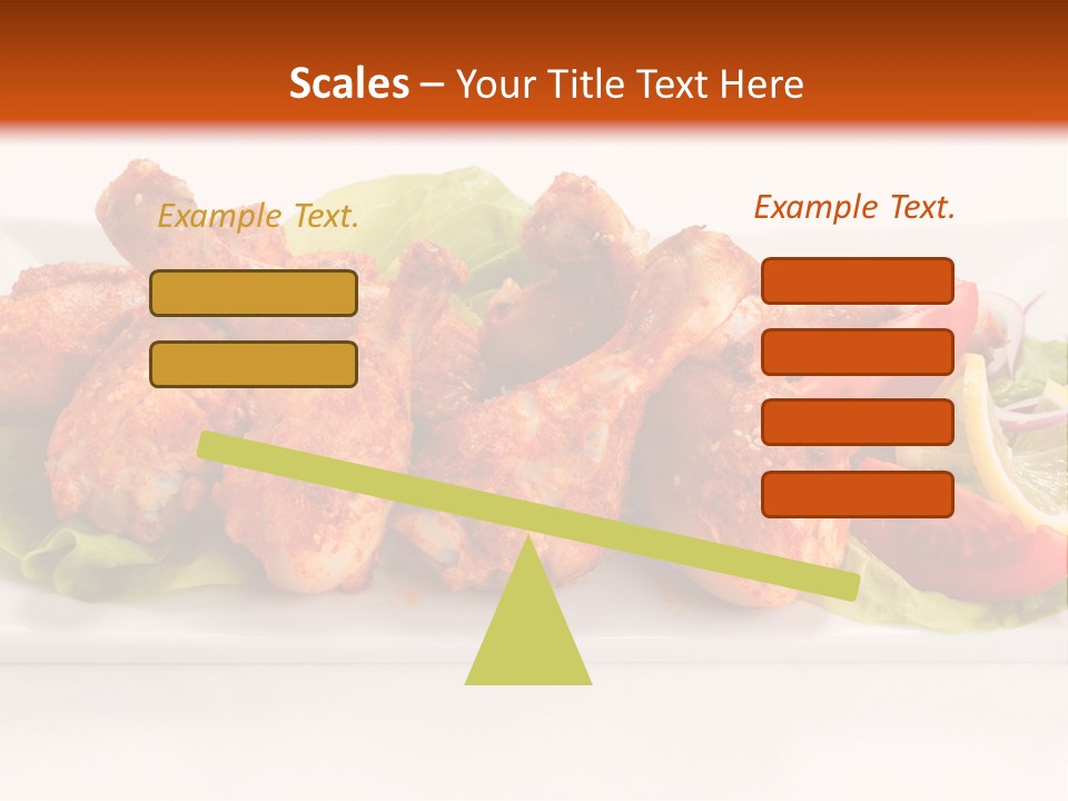Dish Group Healthy PowerPoint Template