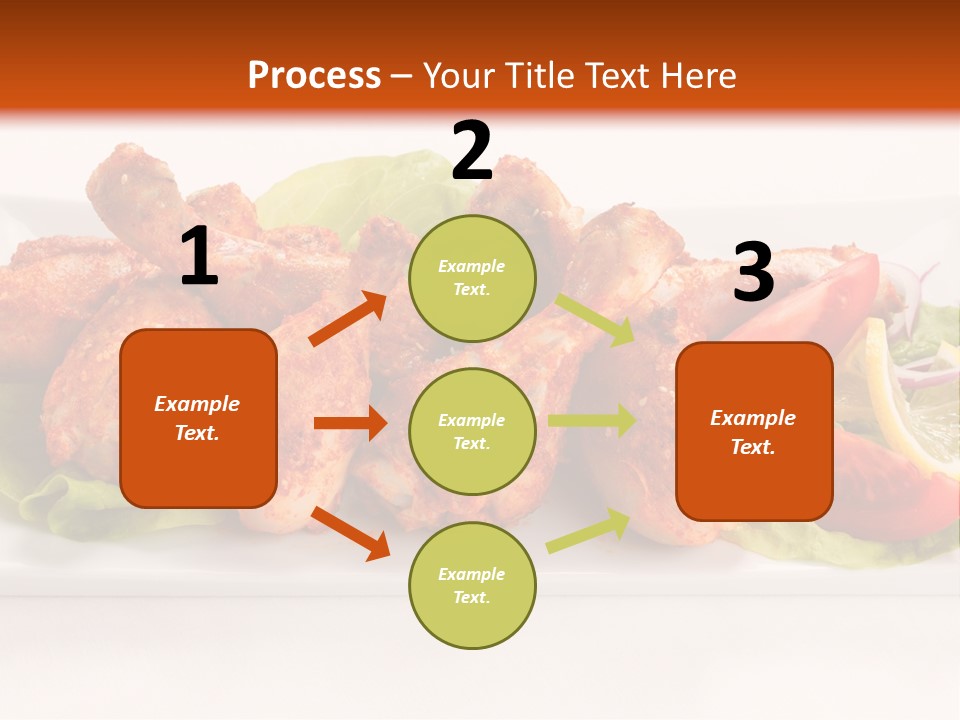 Dish Group Healthy PowerPoint Template