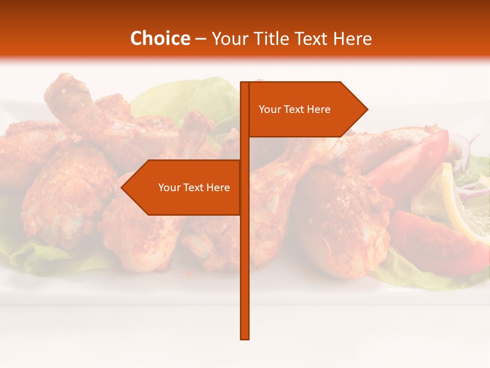 Dish Group Healthy PowerPoint Template