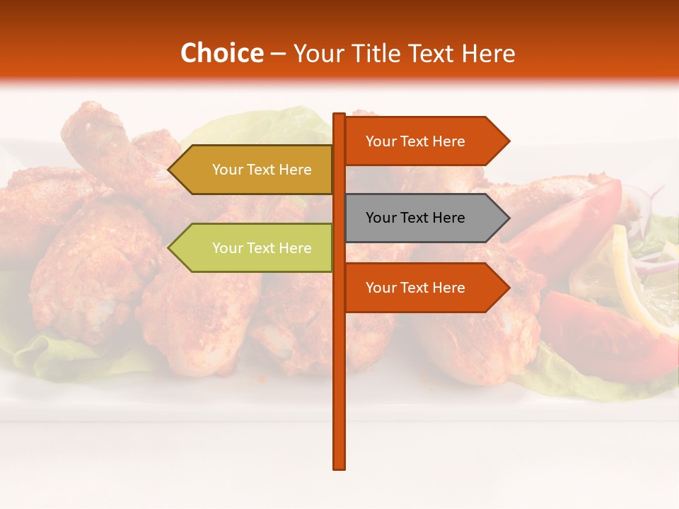 Dish Group Healthy PowerPoint Template