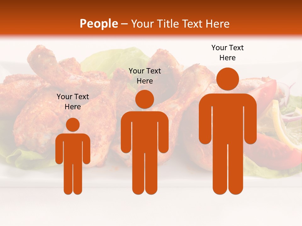 Dish Group Healthy PowerPoint Template