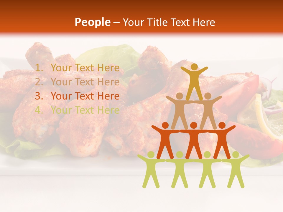 Dish Group Healthy PowerPoint Template