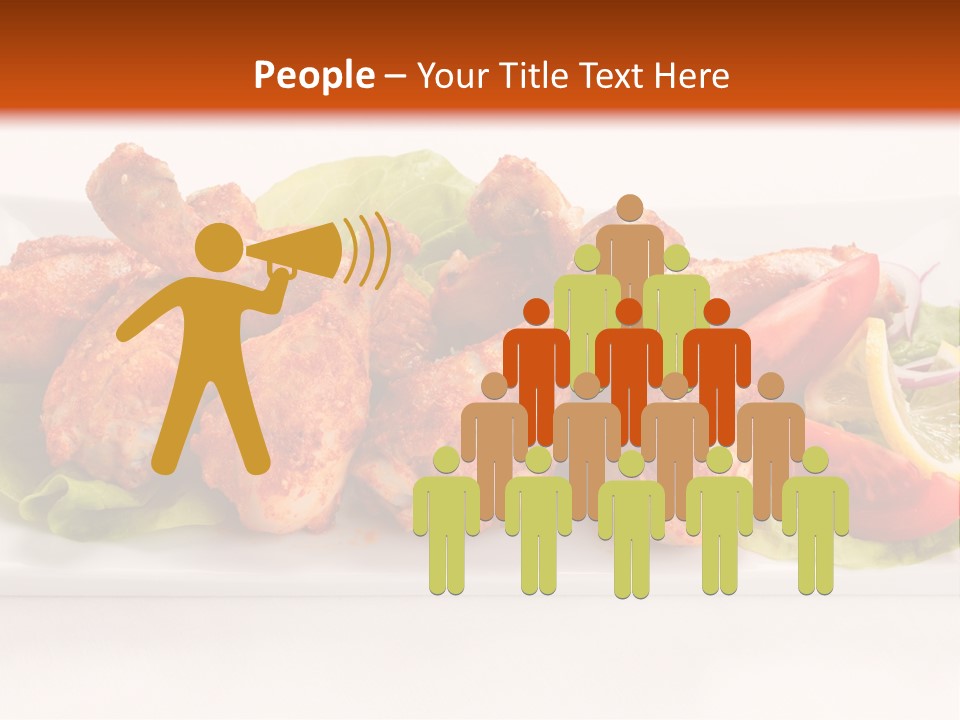 Dish Group Healthy PowerPoint Template