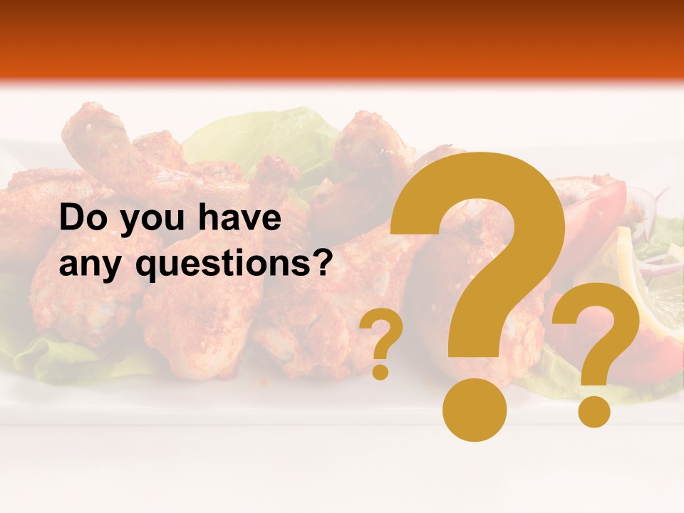 Dish Group Healthy PowerPoint Template