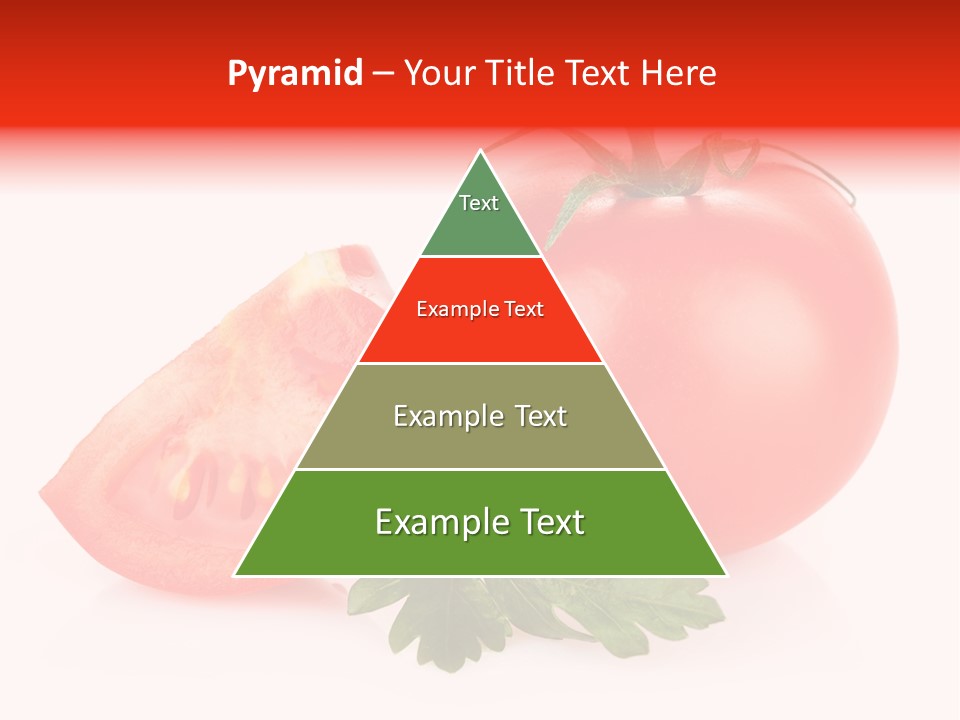 White Parsley Vitamin PowerPoint Template