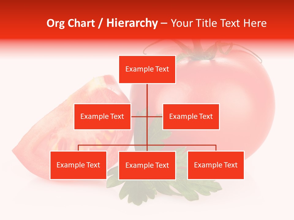 White Parsley Vitamin PowerPoint Template