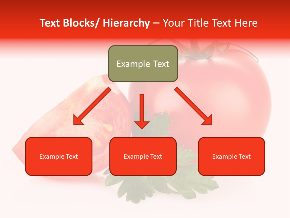 White Parsley Vitamin PowerPoint Template