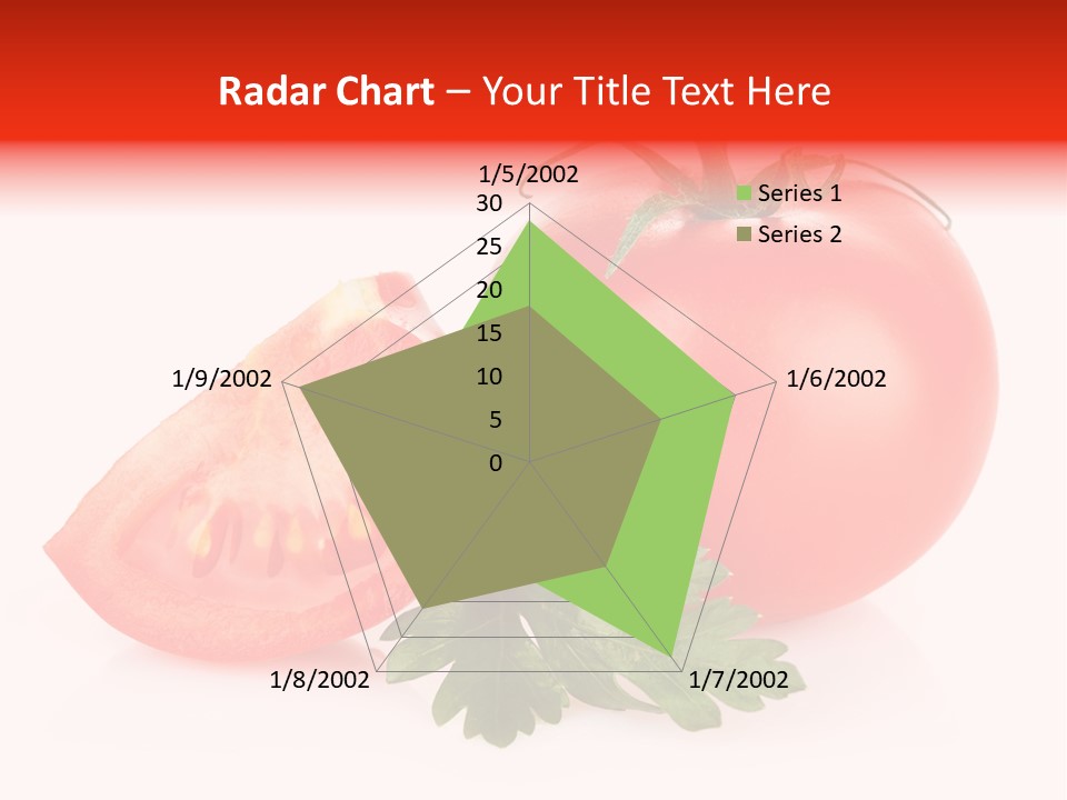 White Parsley Vitamin PowerPoint Template