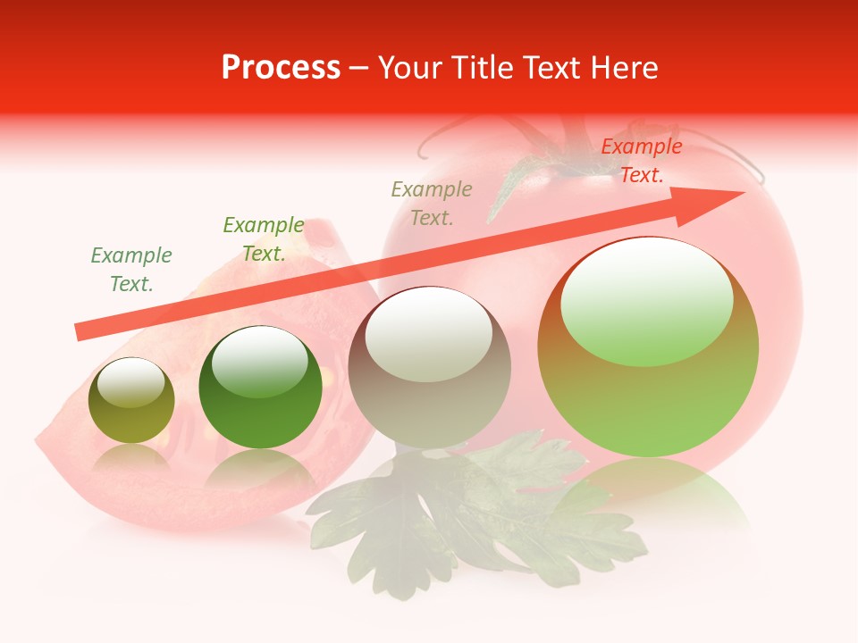 White Parsley Vitamin PowerPoint Template