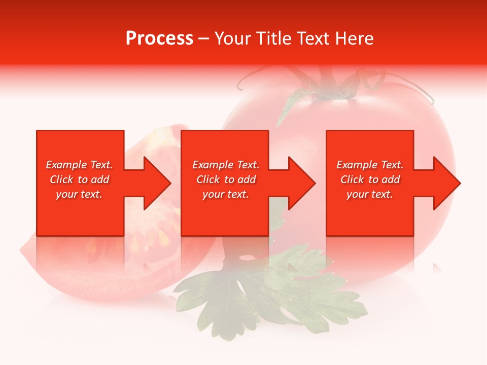 White Parsley Vitamin PowerPoint Template