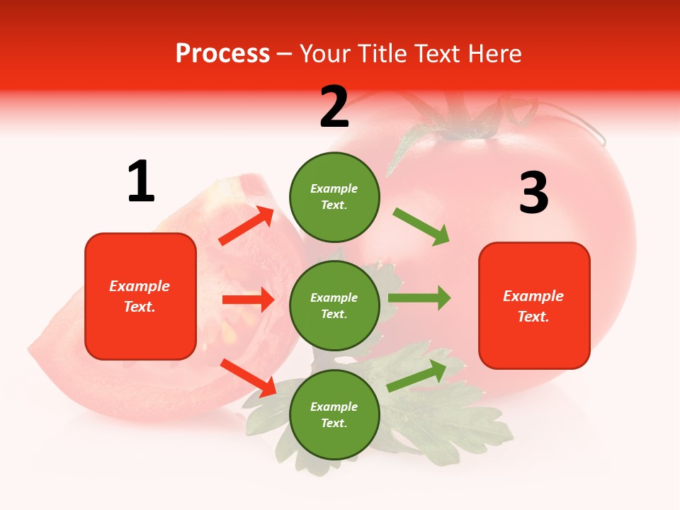 White Parsley Vitamin PowerPoint Template