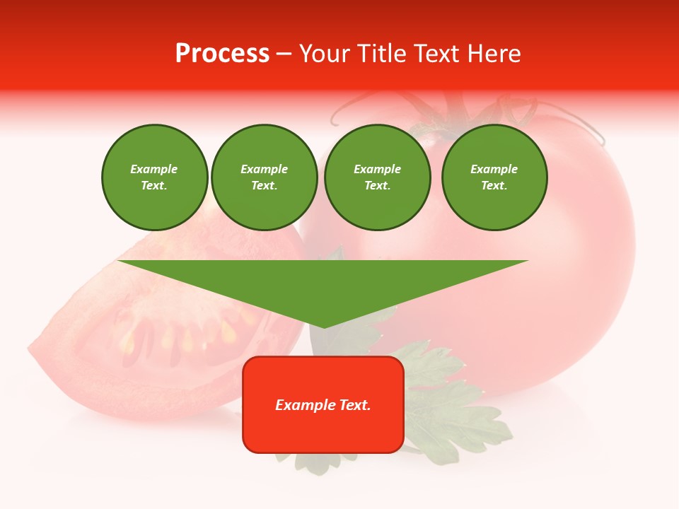 White Parsley Vitamin PowerPoint Template