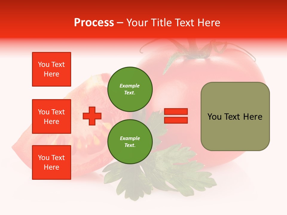 White Parsley Vitamin PowerPoint Template