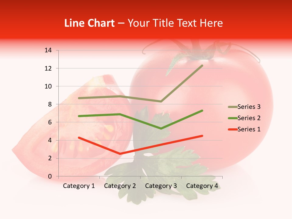 White Parsley Vitamin PowerPoint Template
