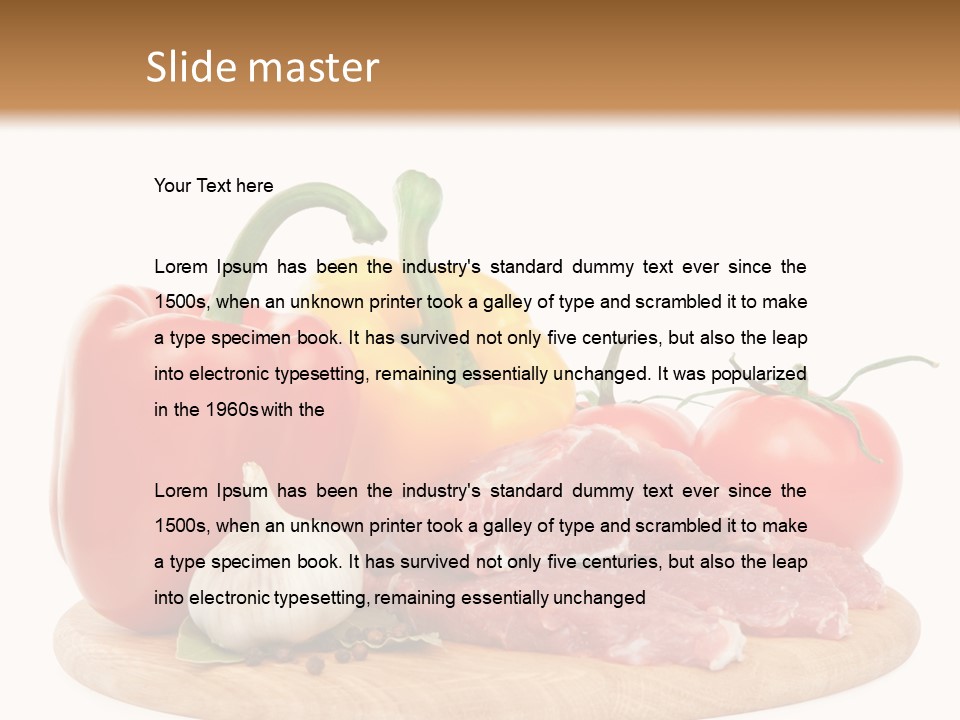 Healthy Life Fresh PowerPoint Template