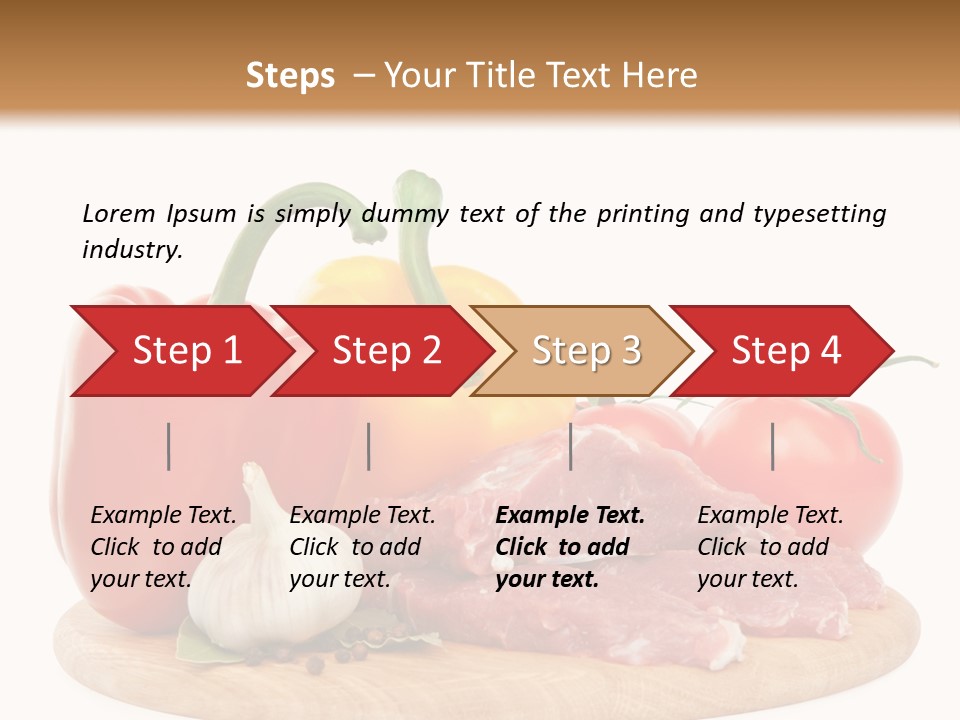 Healthy Life Fresh PowerPoint Template