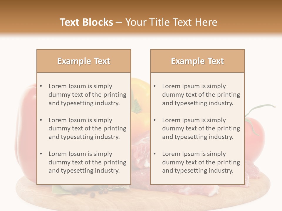 Healthy Life Fresh PowerPoint Template