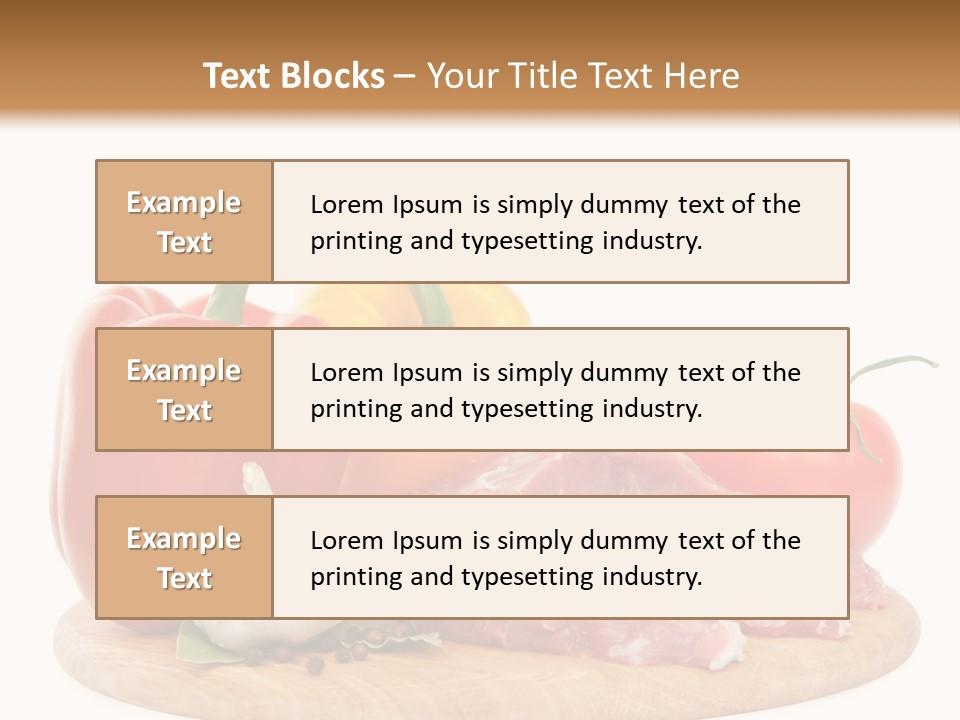 Healthy Life Fresh PowerPoint Template