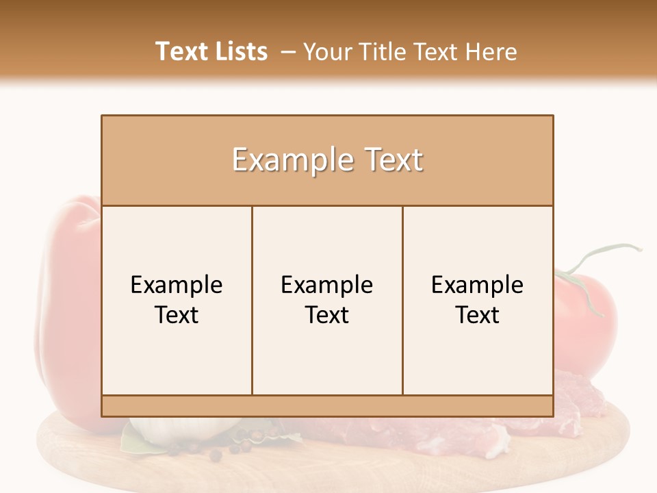 Healthy Life Fresh PowerPoint Template