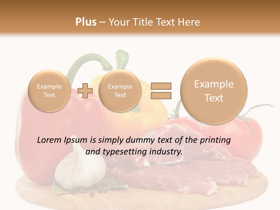 Healthy Life Fresh PowerPoint Template