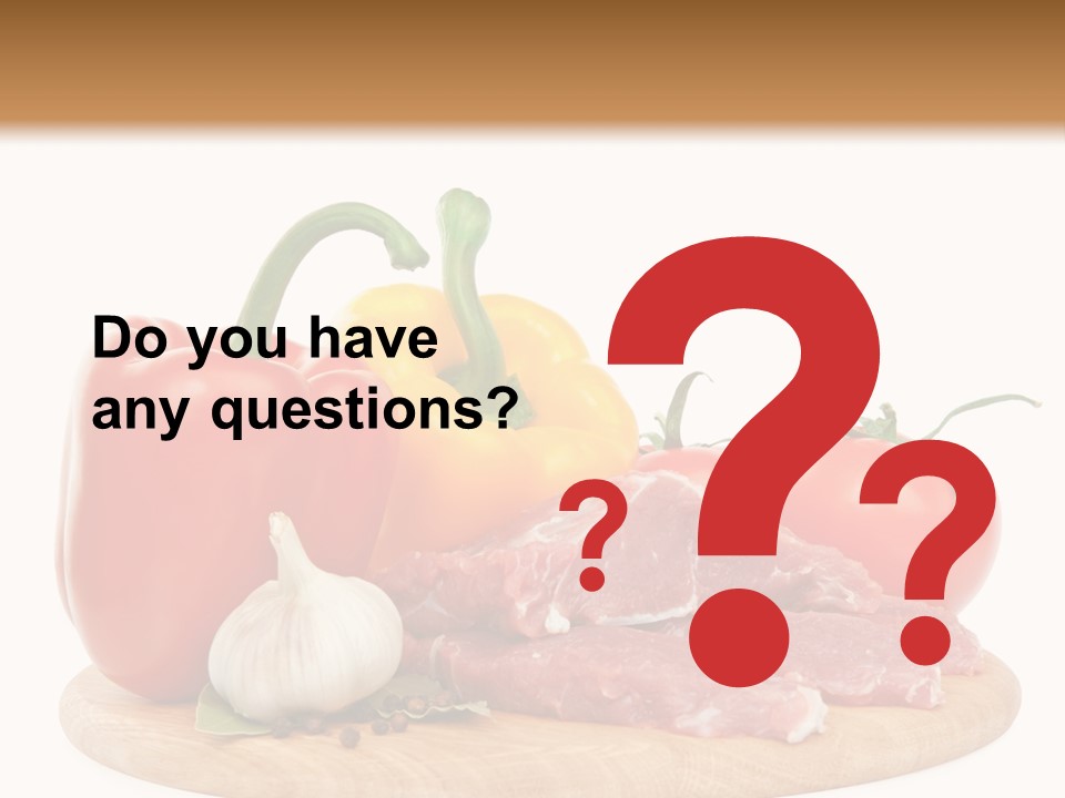 Healthy Life Fresh PowerPoint Template