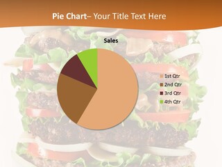 Sesame Onion Burger PowerPoint Template