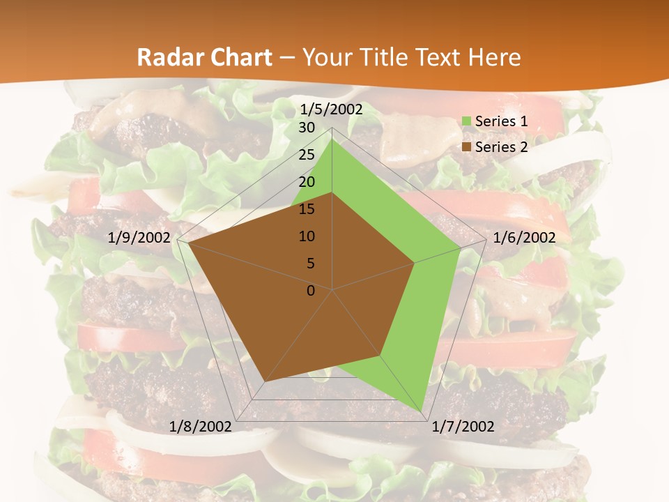 Sesame Onion Burger PowerPoint Template