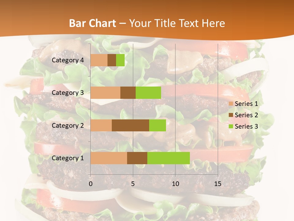 Sesame Onion Burger PowerPoint Template