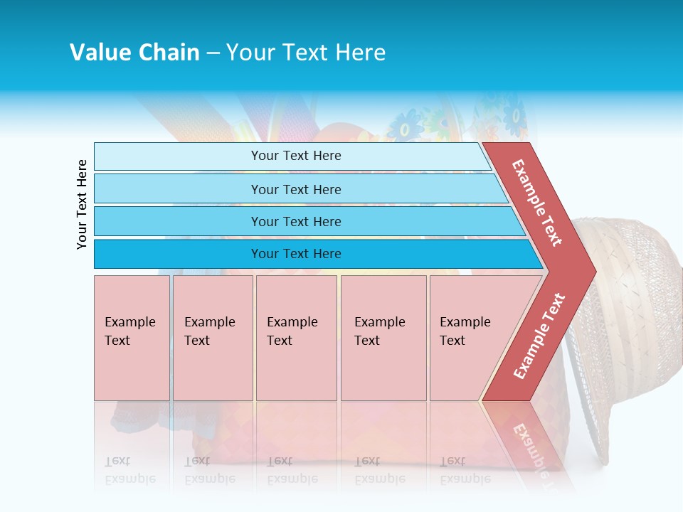 Tropical Summer Pool PowerPoint Template