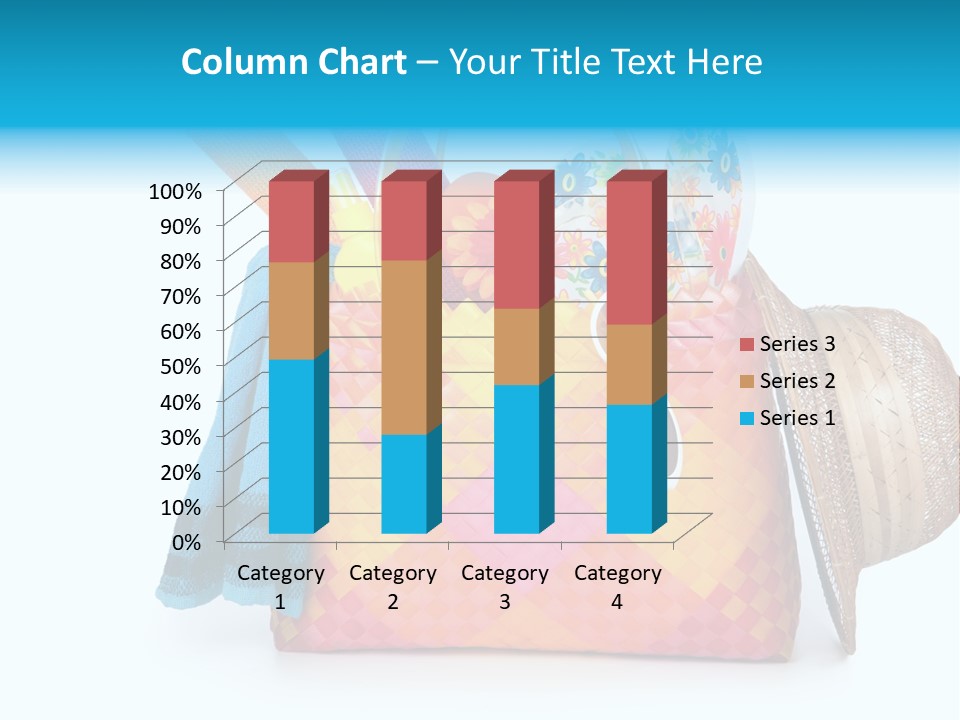Tropical Summer Pool PowerPoint Template
