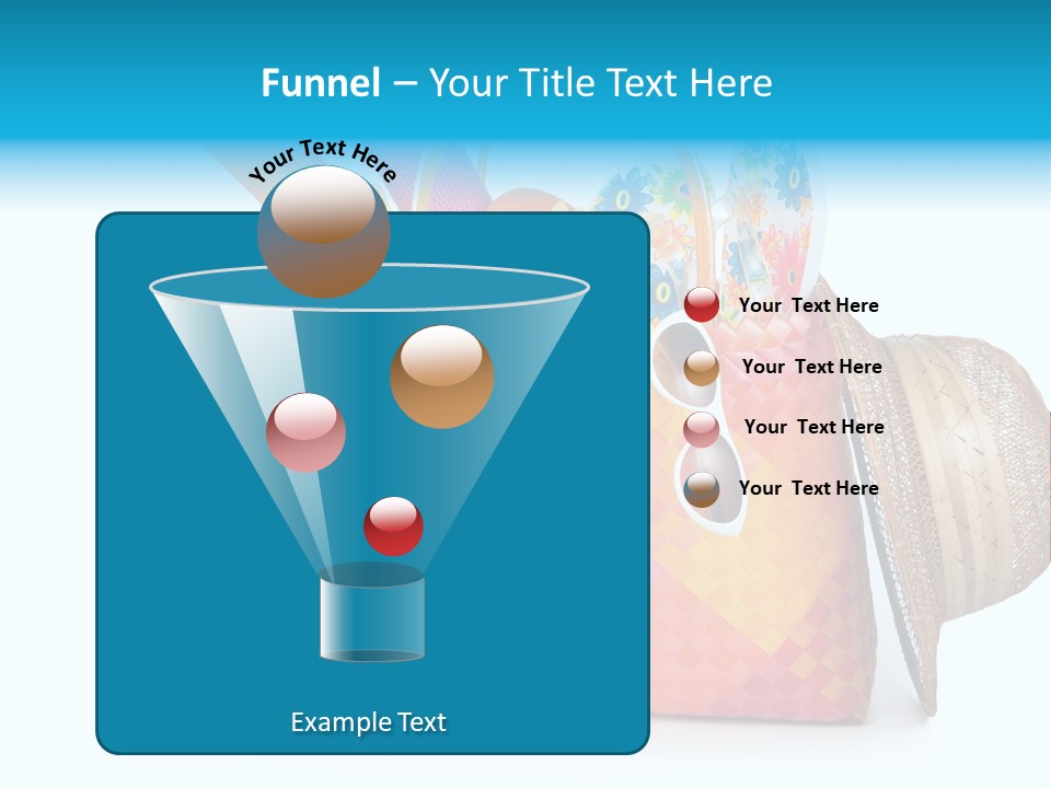 Tropical Summer Pool PowerPoint Template