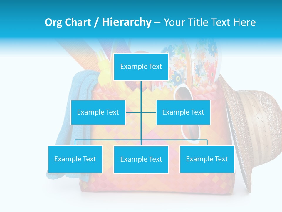 Tropical Summer Pool PowerPoint Template