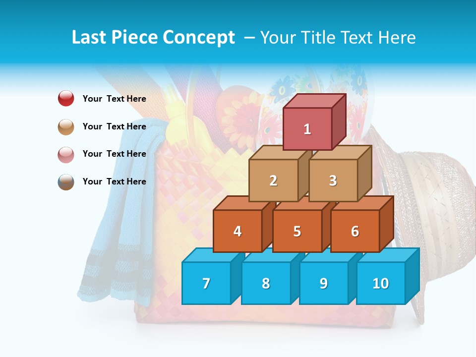 Tropical Summer Pool PowerPoint Template