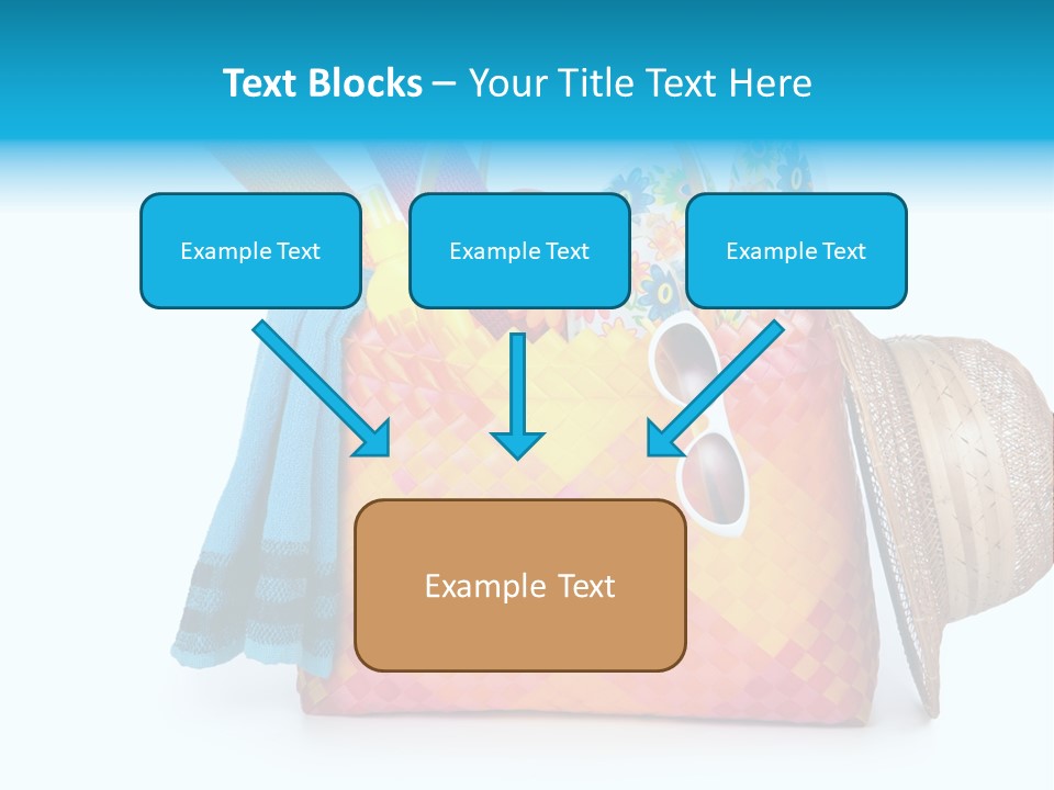 Tropical Summer Pool PowerPoint Template